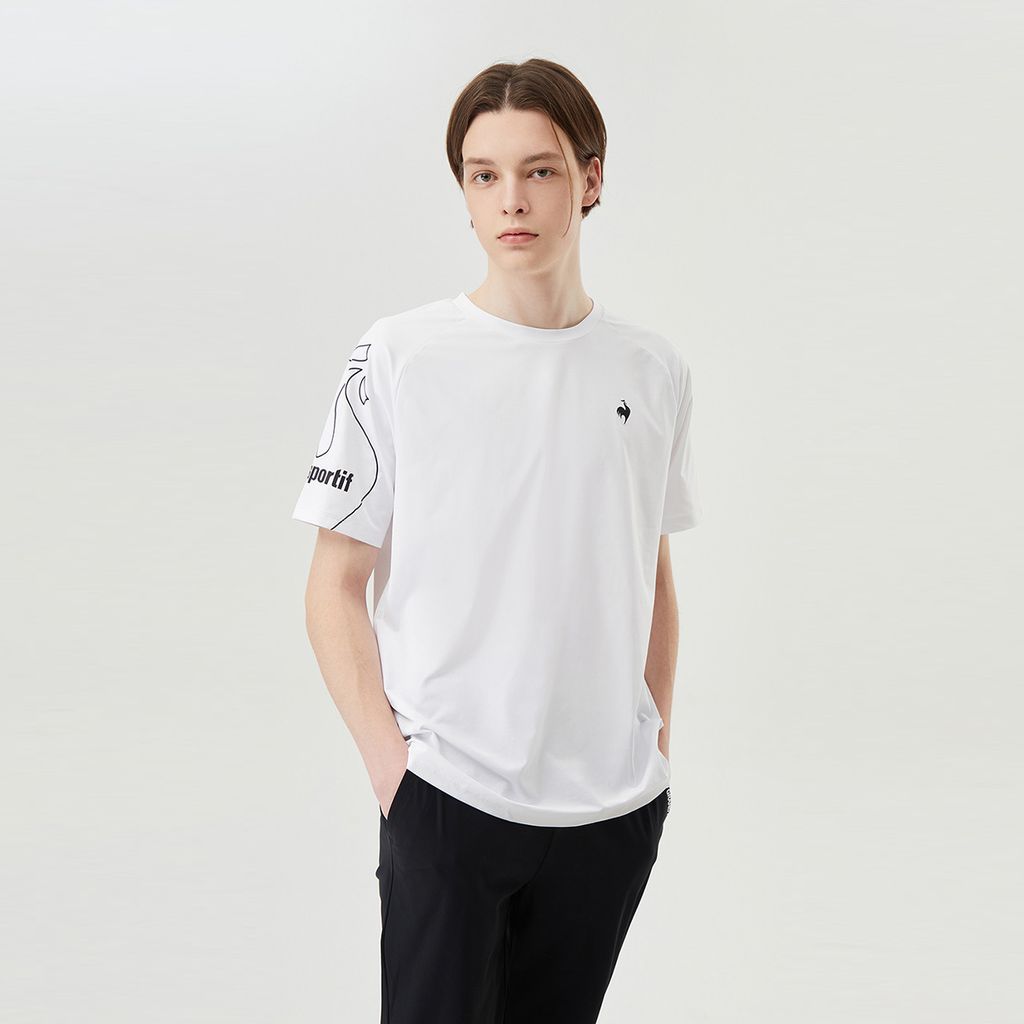 Áo T-shirt le coq sportif Nam QP123GRS23-OWT0