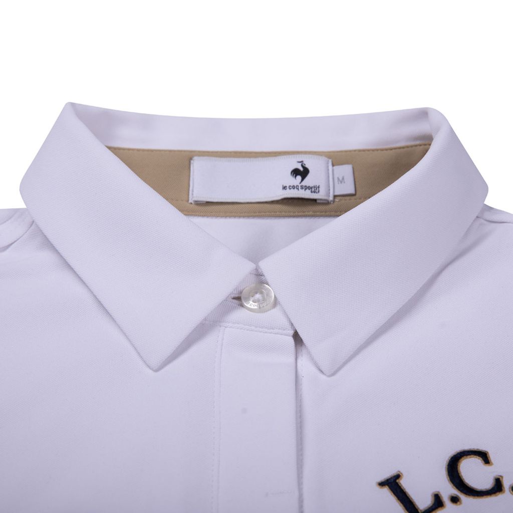 Áo Polo le coq golf Nữ LG4FHS00LV-WH00
