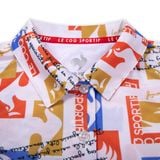  Áo Polo Nữ lecoq golf LG4FHS02LV-OR00 