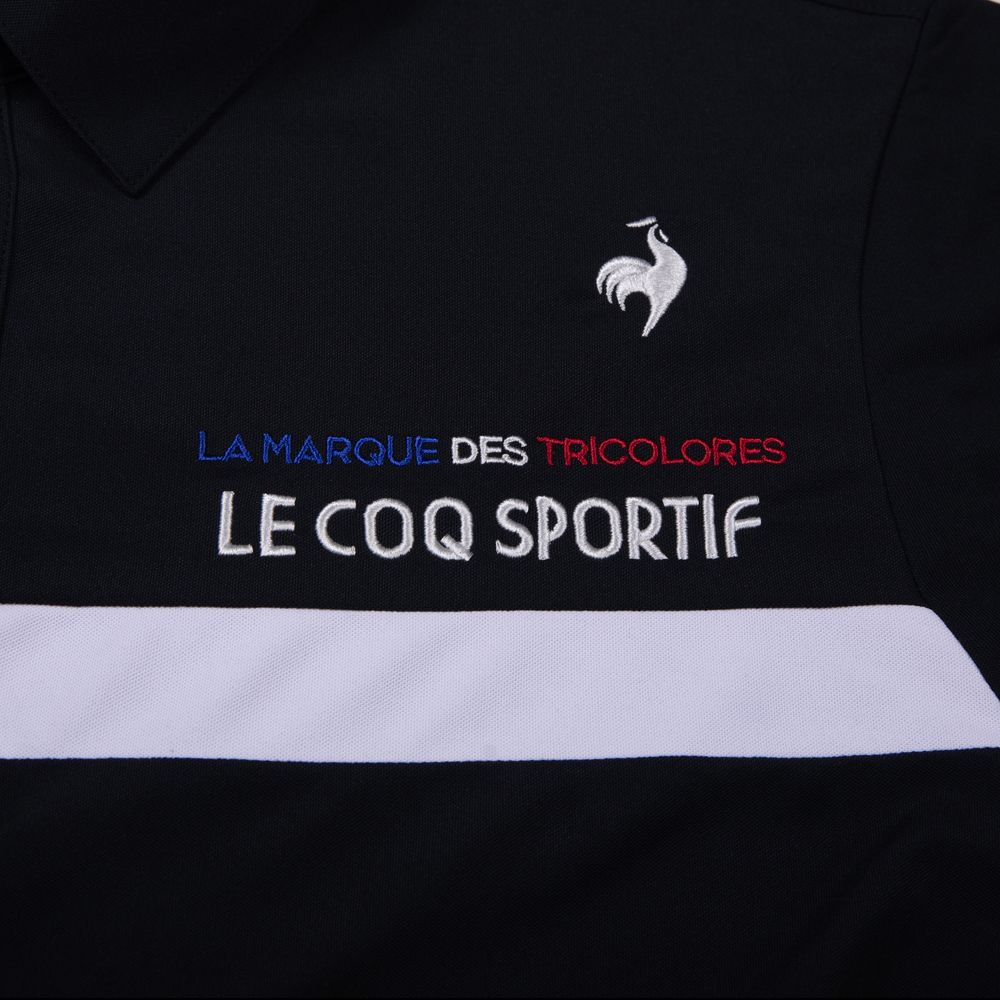 Áo Polo le coq golf Nam LG4FHS02MV-BK00
