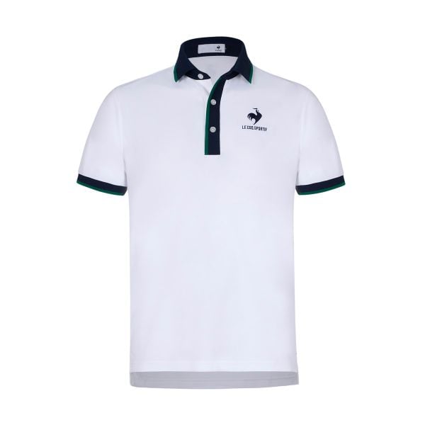 Áo Polo le coq golf Nam LG4FHS09MV-WH01