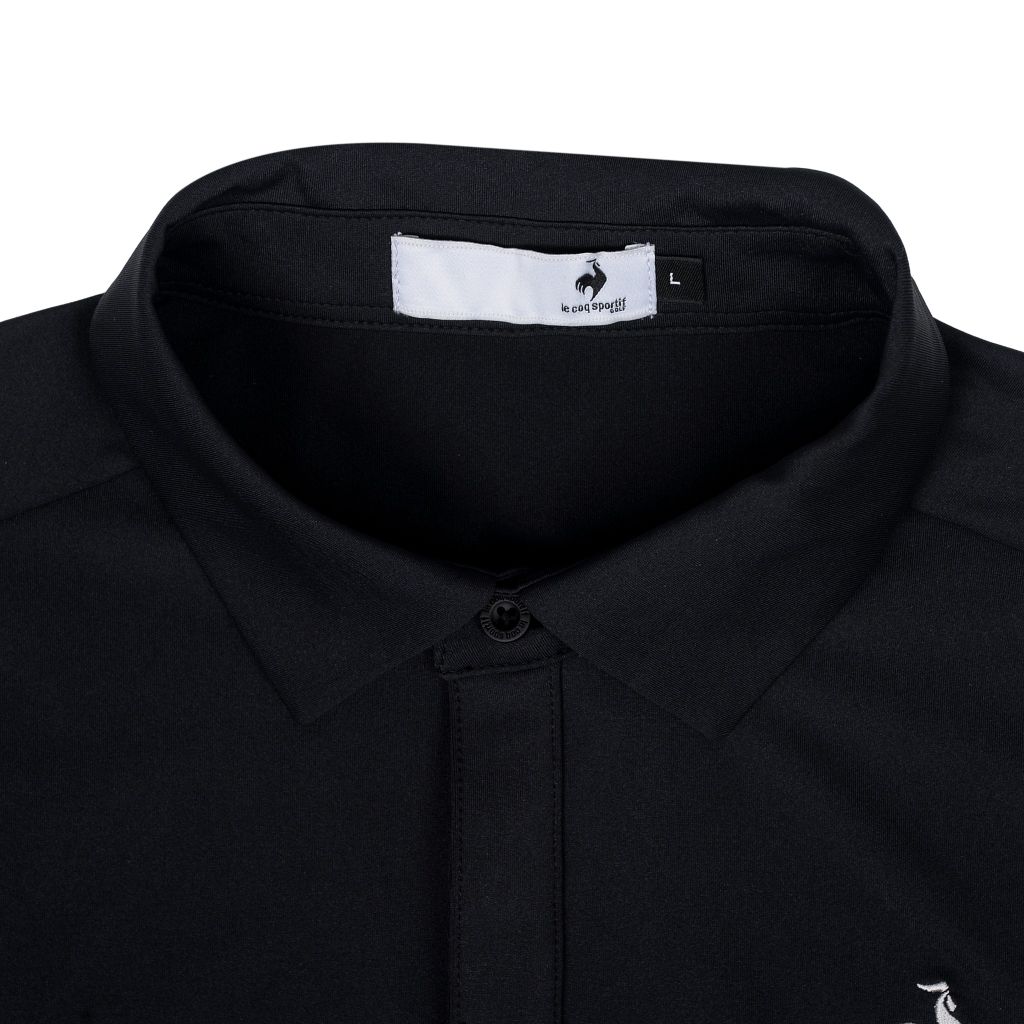 Áo Polo le coq golf Nam LG4FHSR1MV-BK00