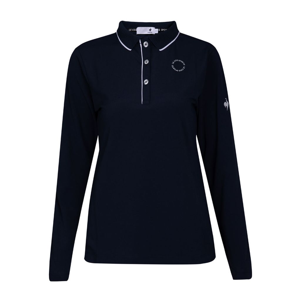 Áo dài tay có cổ le coq golf Nữ LG4FLS00LV-NV00