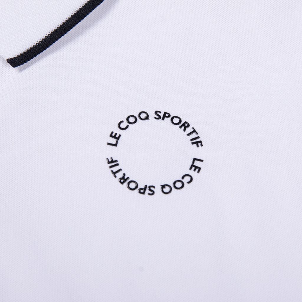 Áo dài tay có cổ le coq golf Nữ LG4FLS00LV-WH00