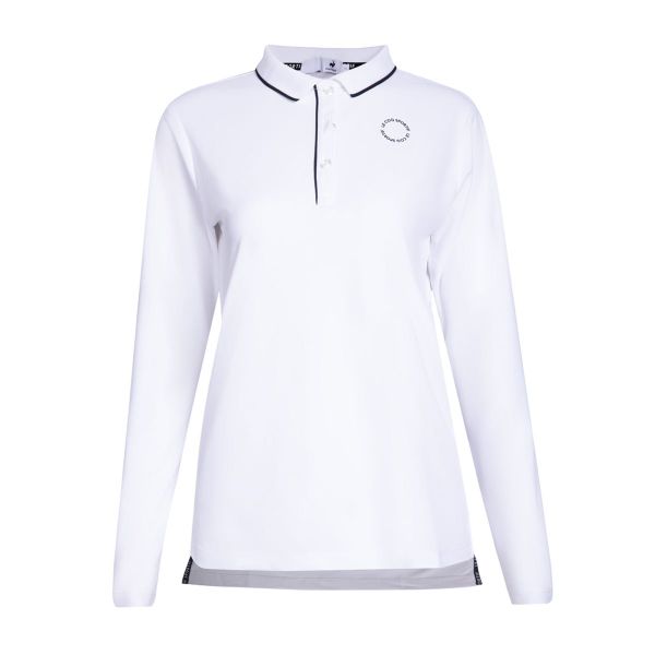  Áo dài tay có cổ le coq golf Nữ LG4FLS00LV-WH00 