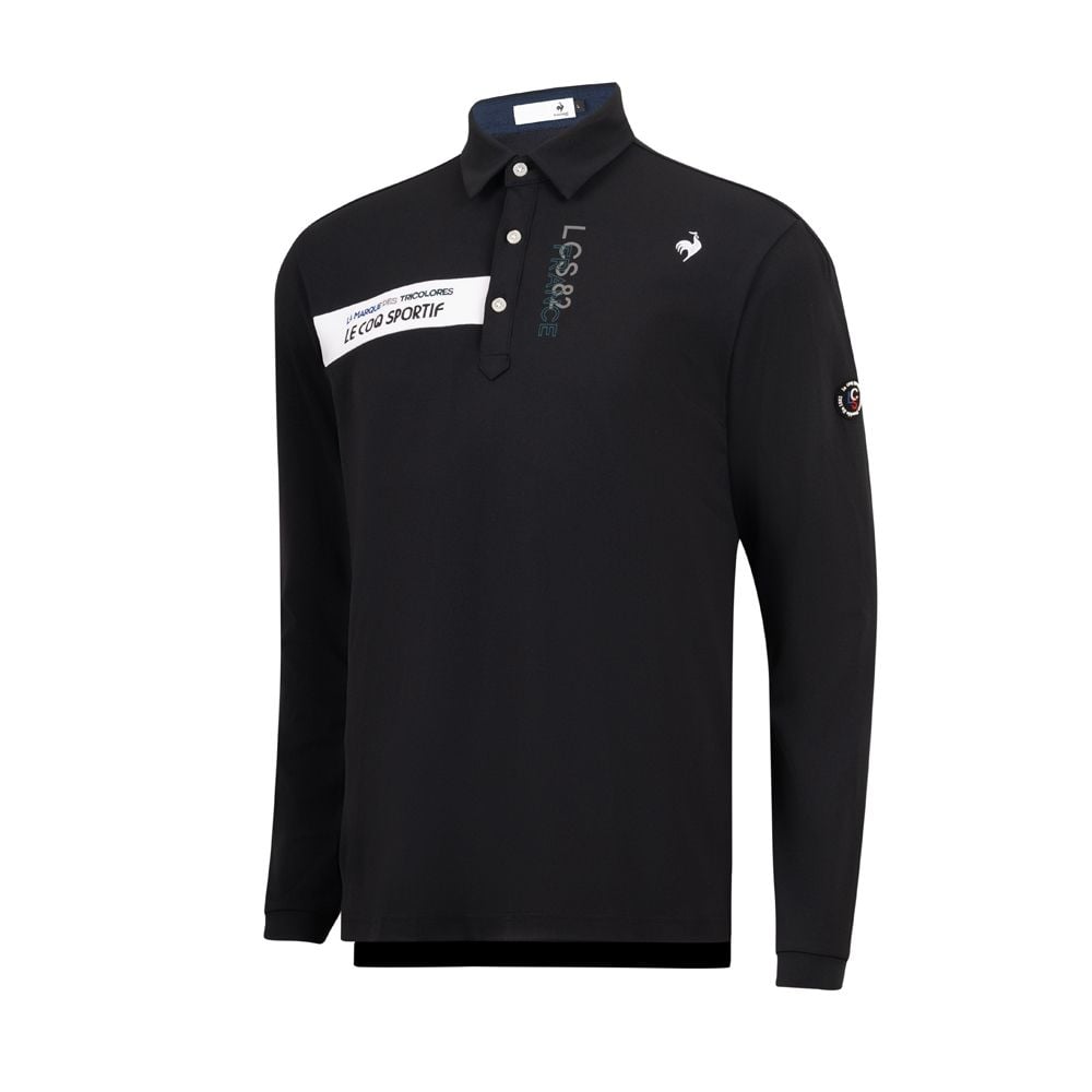 Áo dài tay có cổ le coq golf Nam LG4FLS00MV-BK00