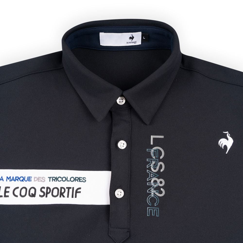 Áo dài tay có cổ le coq golf Nam LG4FLS00MV-BK00