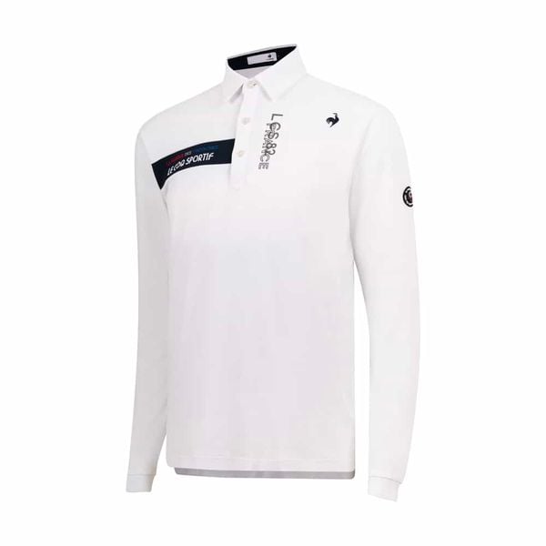  Áo dài tay có cổ le coq golf Nam  - LG4FLS00MV-WH00 