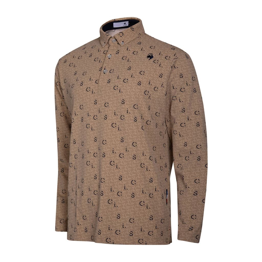 Áo golf nam Le Coq Sportif LG4FLS01MV-BG00, công nghệ Stretch Forcer co giãn