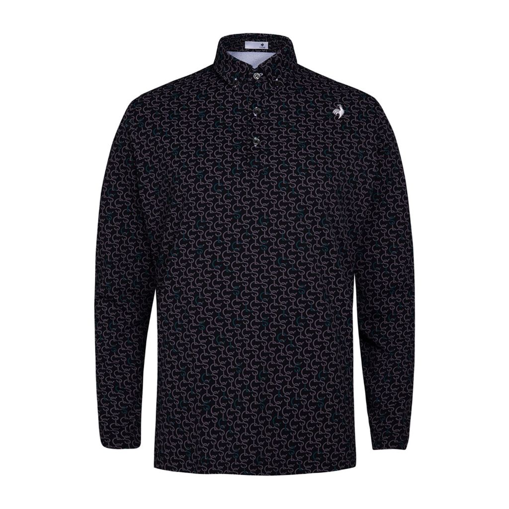 Áo dài tay có cổ le coq golf Nam LG4FLS01MV-BK00