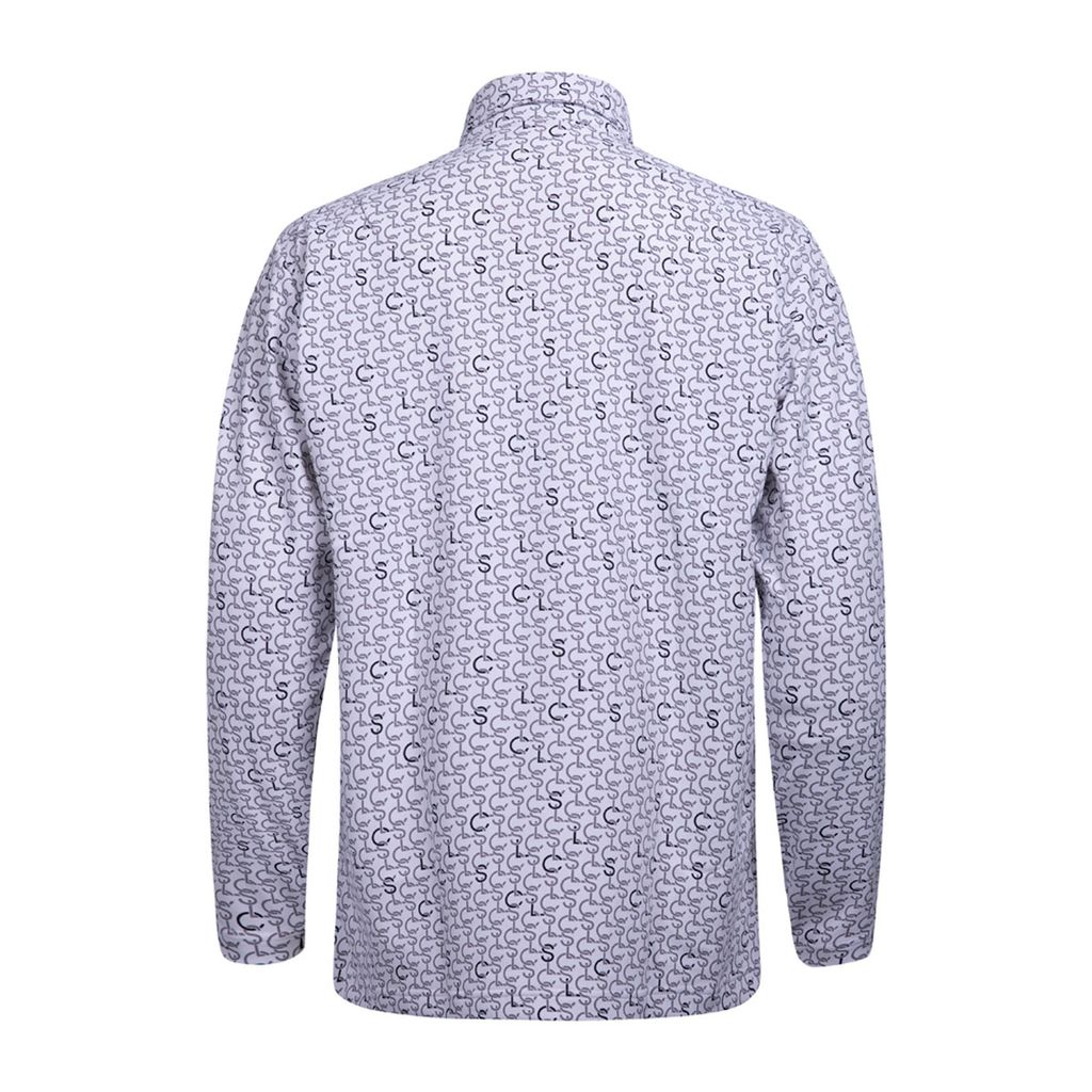 Áo dài tay có cổ le coq golf Nam LG4FLS01MV-WH00