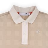  Áo dài tay có cổ le coq golf Nữ  - LG4FLS03LV-BG00 