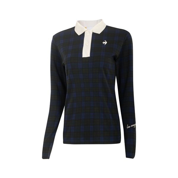 Áo dài tay có cổ le coq golf Nữ LG4FLS03LV-NV00