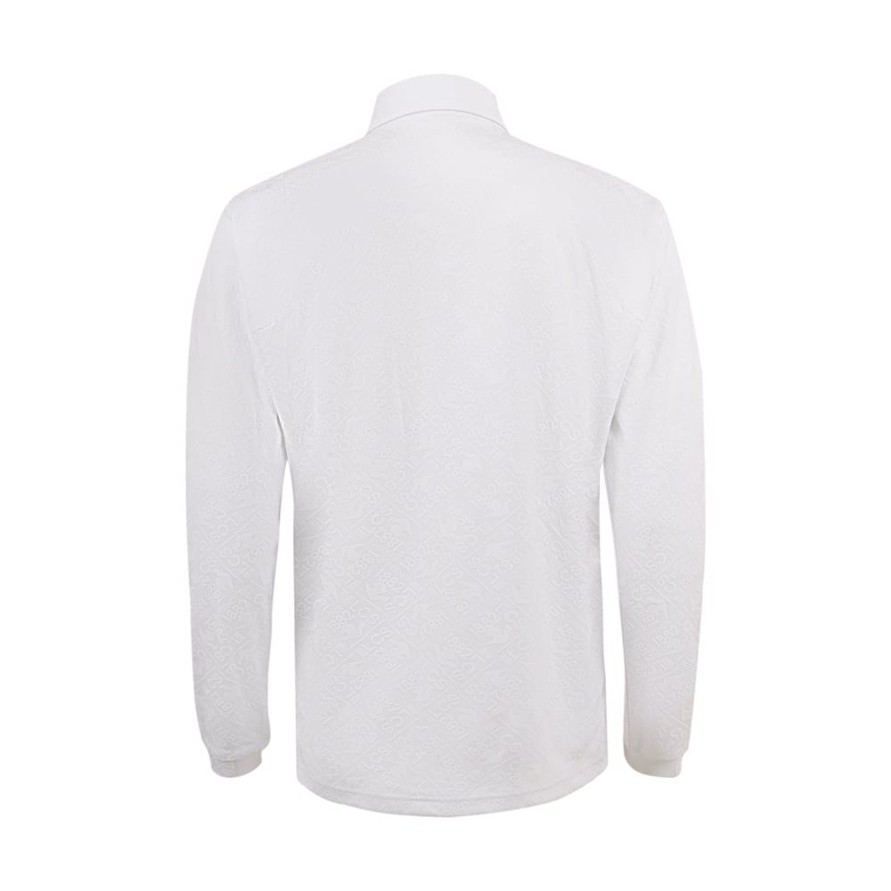 Áo dài tay có cổ le coq golf Nam LG4FLS03MV-WH00