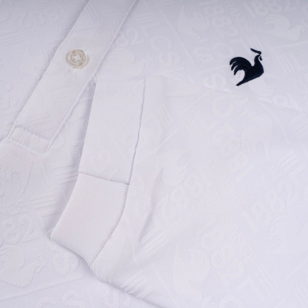 Áo dài tay có cổ le coq golf Nam LG4FLS03MV-WH00