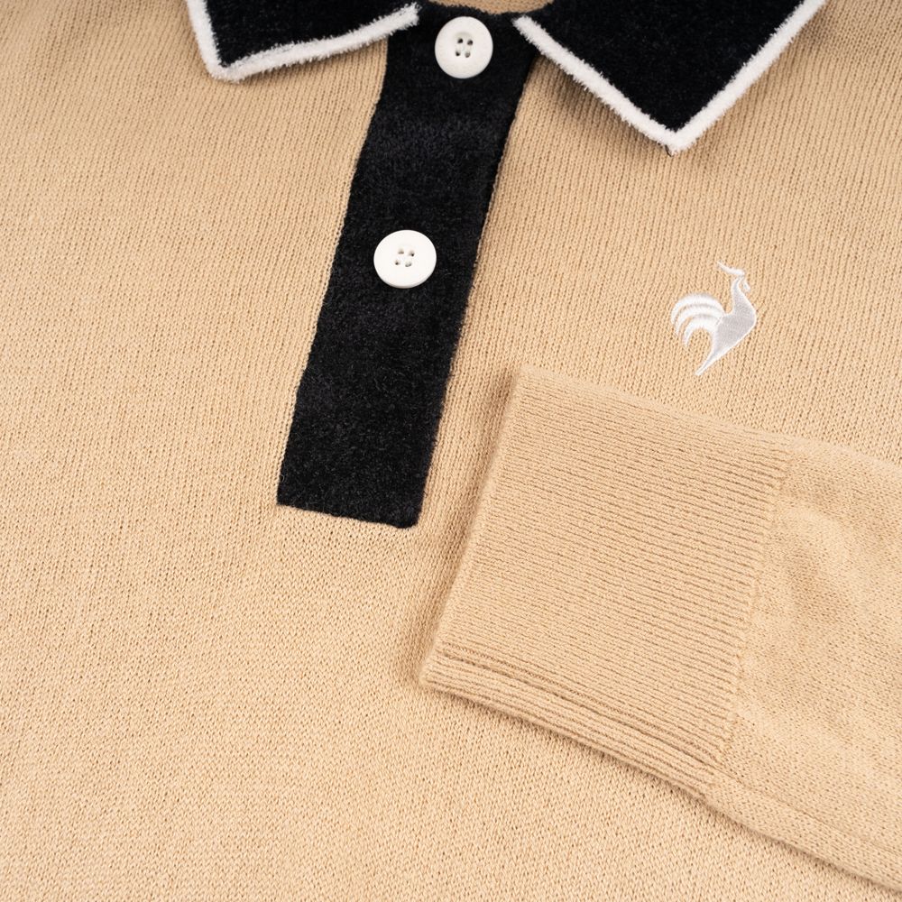 Áo len le coq golf Nữ LG4FLS04LV-BG00