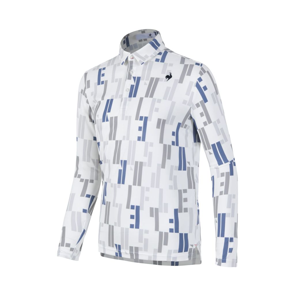 Áo dài tay có cổ le coq golf Nam LG4FLS04MV-WH00