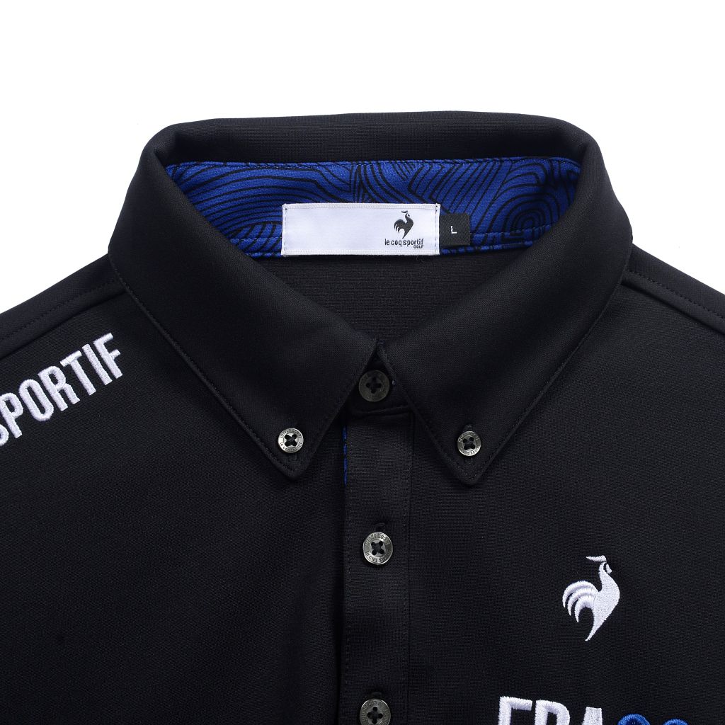 Áo dài tay có cổ le coq golf Nam LG4FLS05MV-BK00