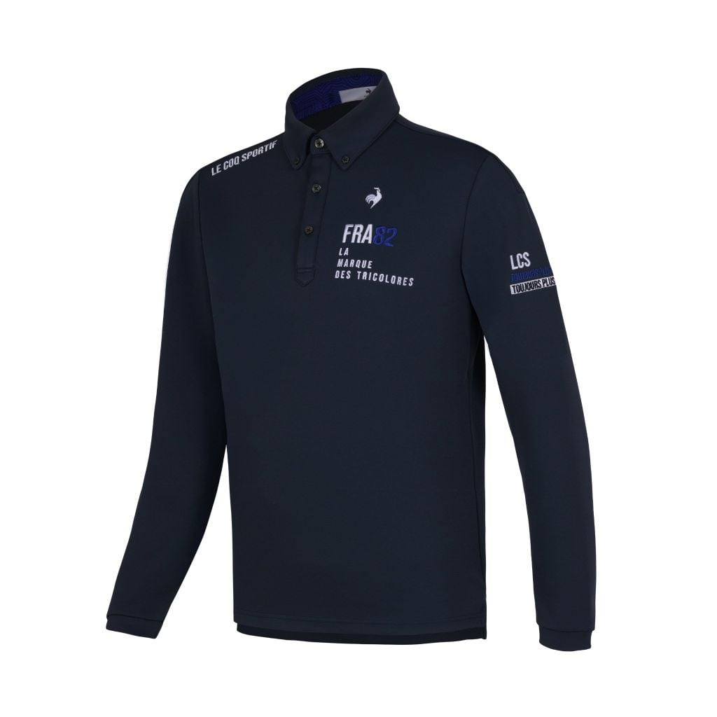 Áo dài tay có cổ le coq golf Nam LG4FLS05MV-NV00