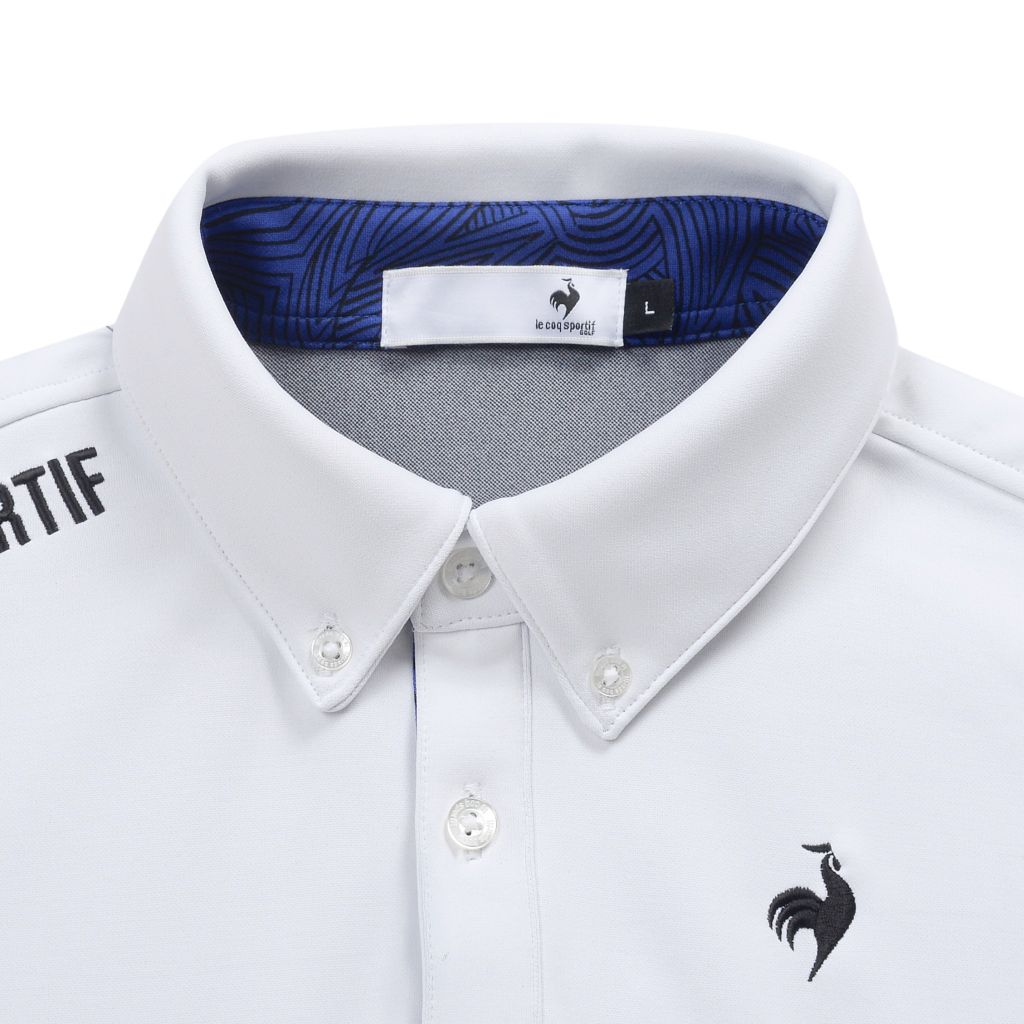 Áo dài tay có cổ le coq golf Nam LG4FLS05MV-WH00