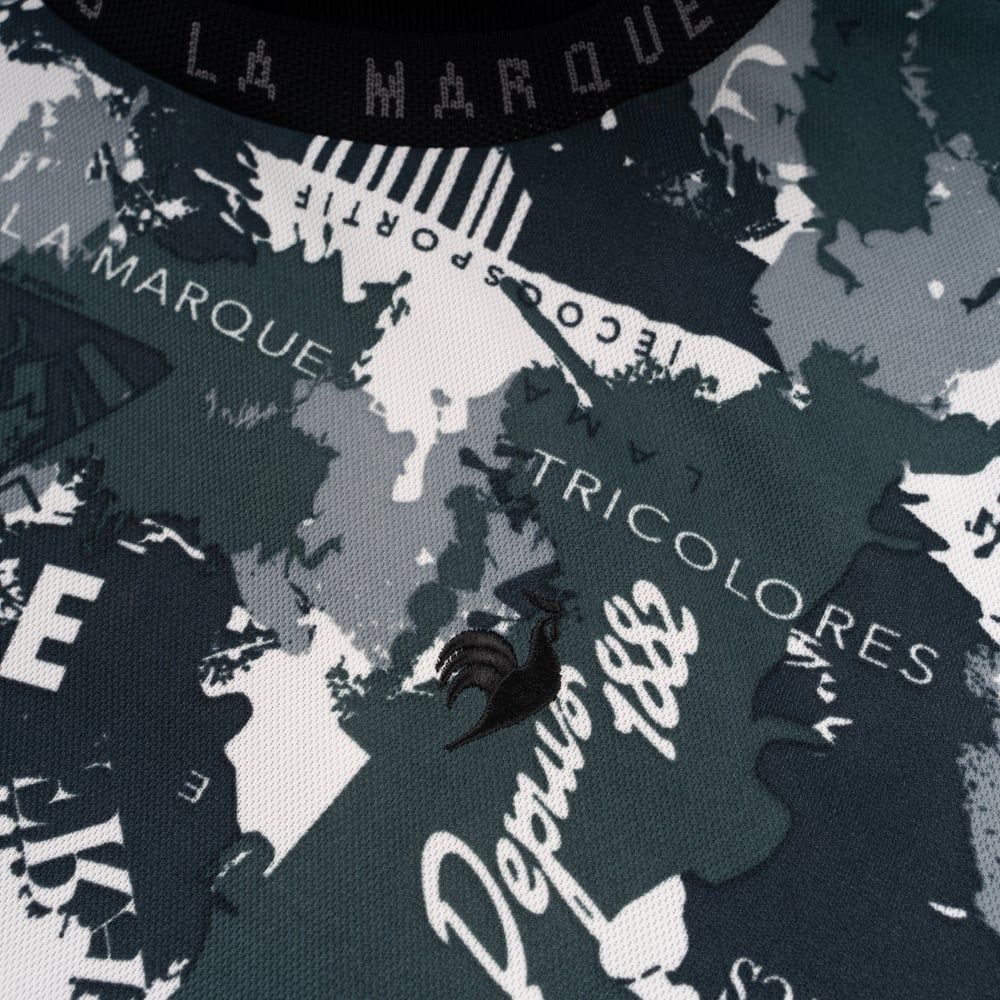 Áo dài tay không cổ le coq golf Nam LG4FLS50MV-GR00