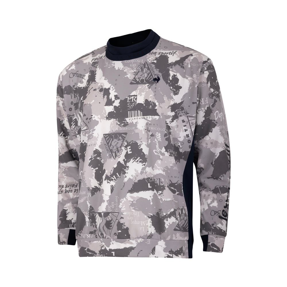 Áo dài tay không cổ le coq golf Nam LG4FLS50MV-GY00