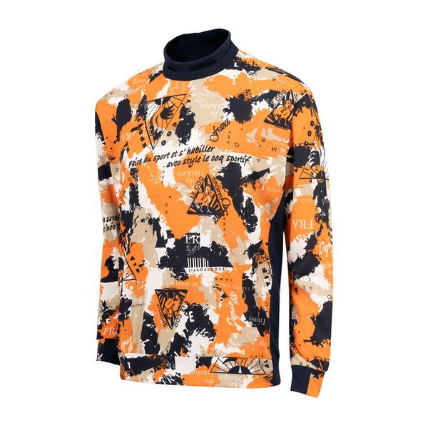 Áo dài tay không cổ le coq golf Nam LG4FLS50MV-OR00