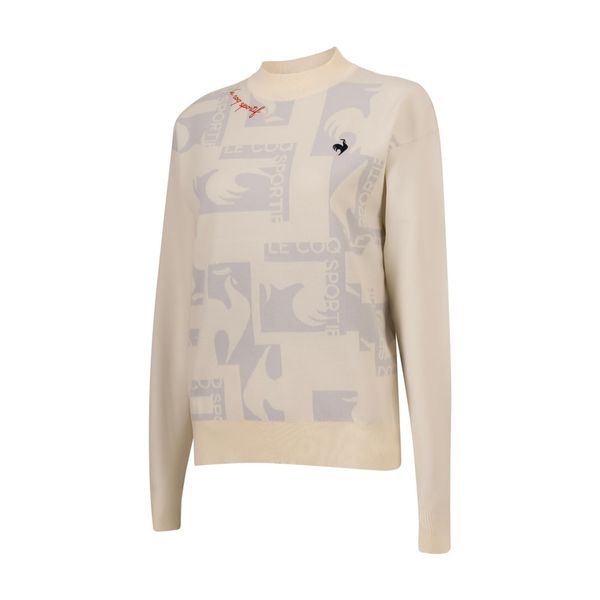 Áo len le coq golf Nữ LG4FST00LV-WH00