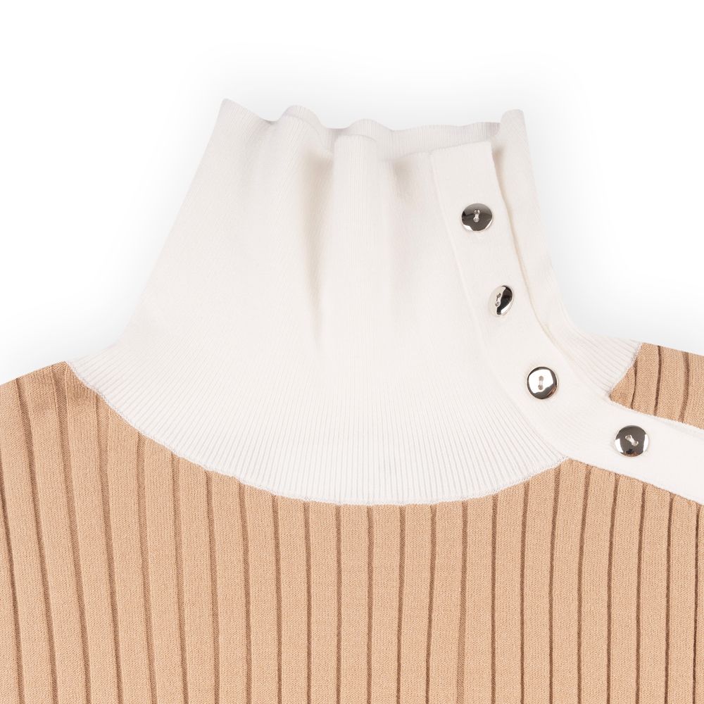 Áo dài tay cổ 3P le coq golf Nữ LG4FSTR3LV-BG00