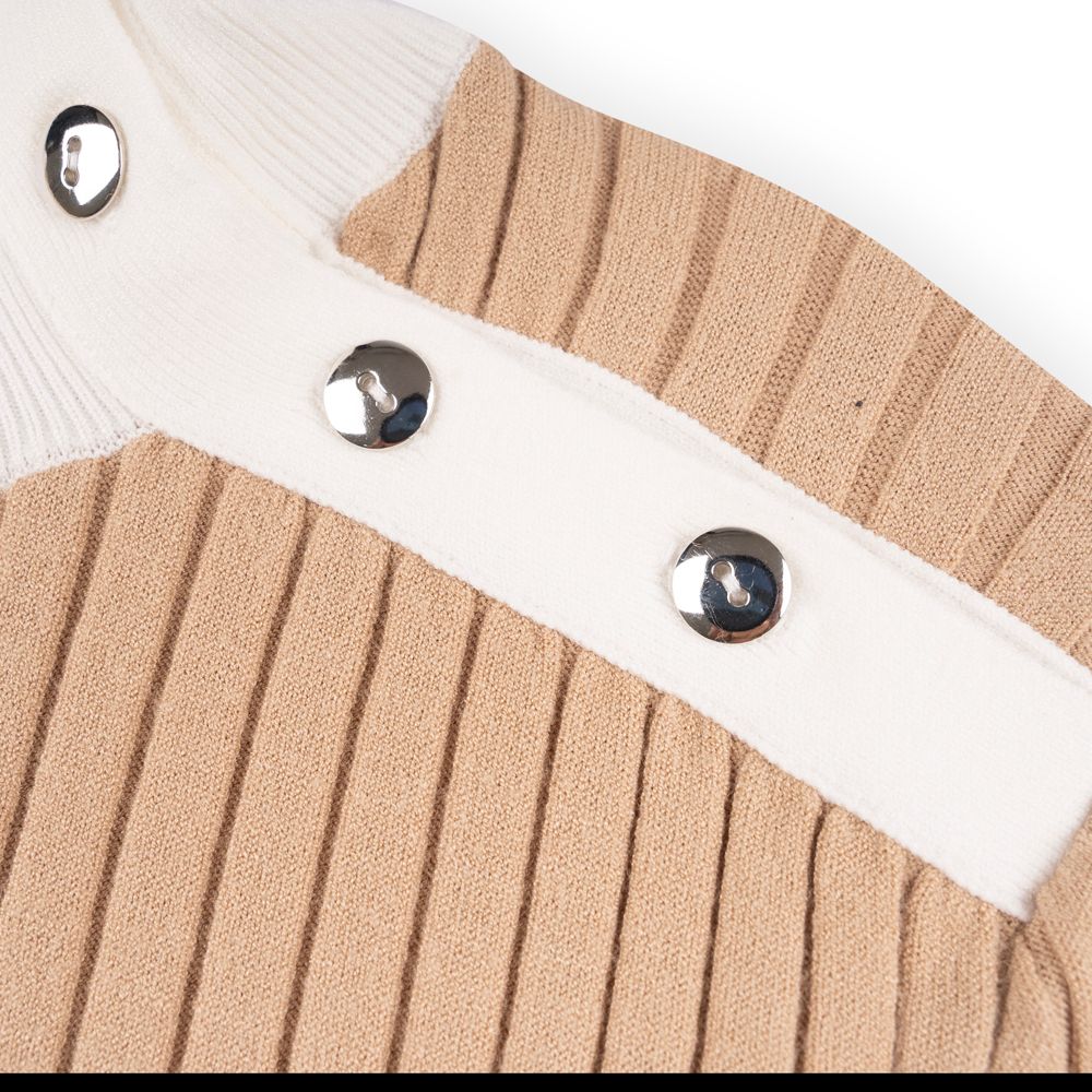 Áo dài tay cổ 3P le coq golf Nữ LG4FSTR3LV-BG00