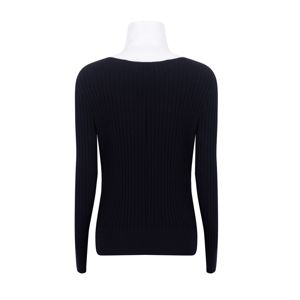 Áo dài tay cổ 3P le coq golf Nữ LG4FSTR3LV-BK00