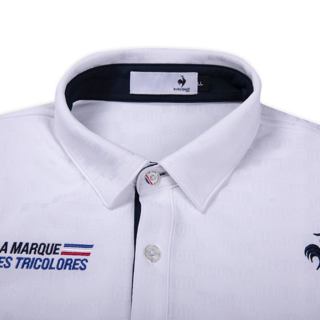 Áo Polo le coq golf Nam LG4FHS02MV-WH00