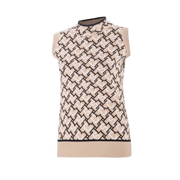 Áo len gile le coq golf Nữ LG4FVER0LV-BG00