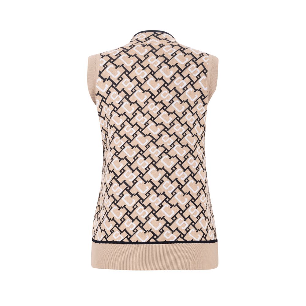 Áo len gile le coq golf Nữ LG4FVER0LV-BG00