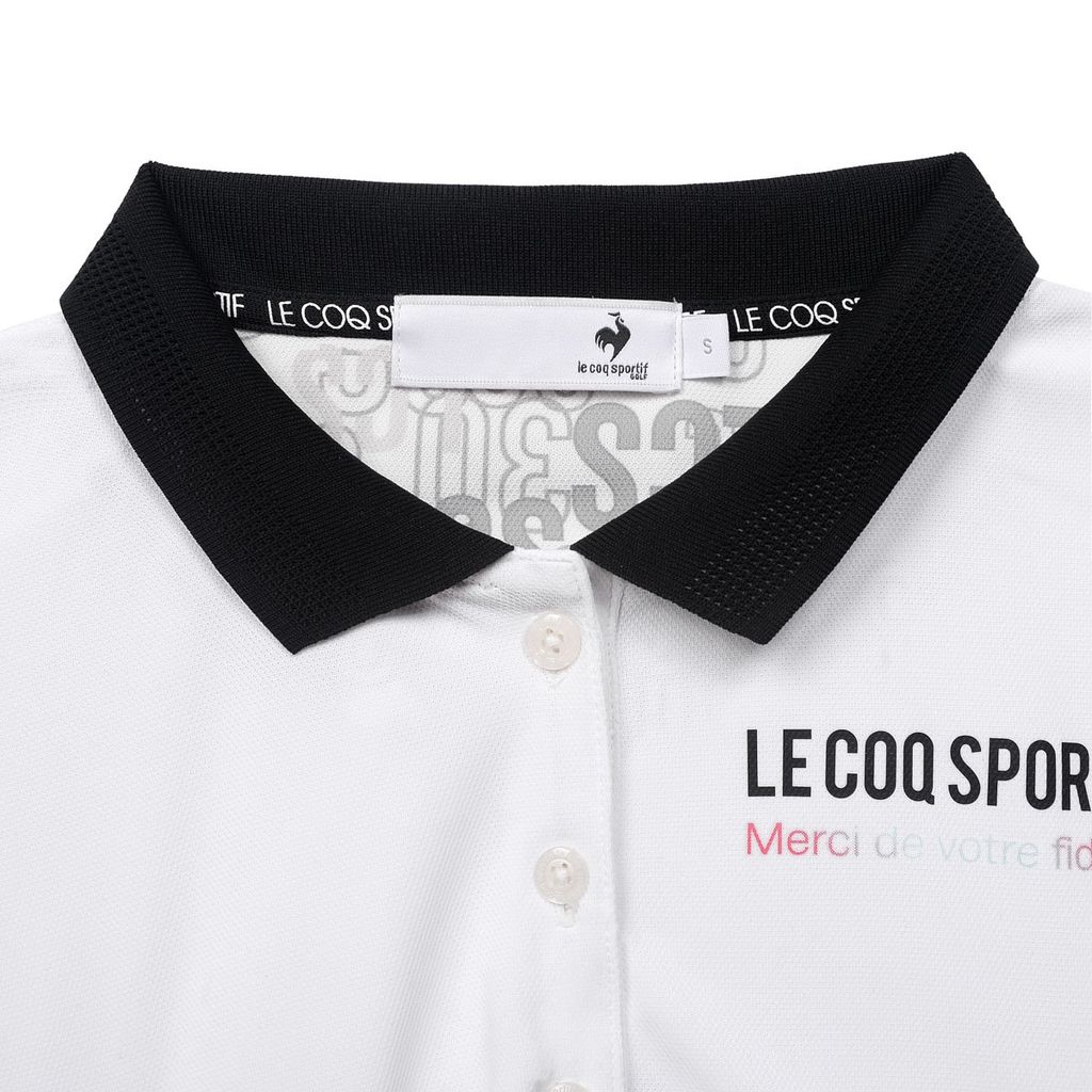 Áo Polo le coq golf Nữ LG5SHS11LV-WH00