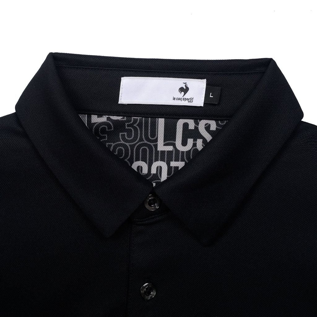 Áo Polo le coq golf Nam LG5SHS17MV-BK00