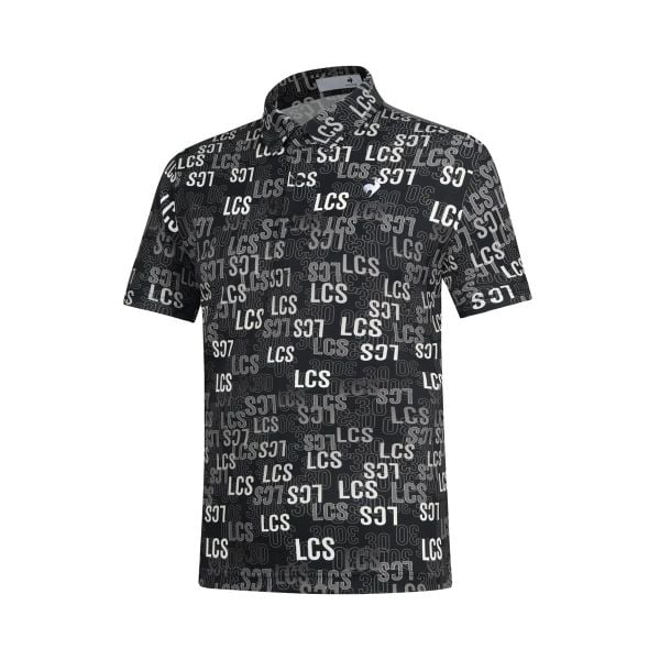  Áo Polo le coq golf Nam LG5SHS18MV-BK00 