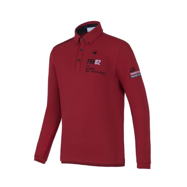  Áo dài tay có cổ le coq golf Nam LG4FLS05MV-RD00 