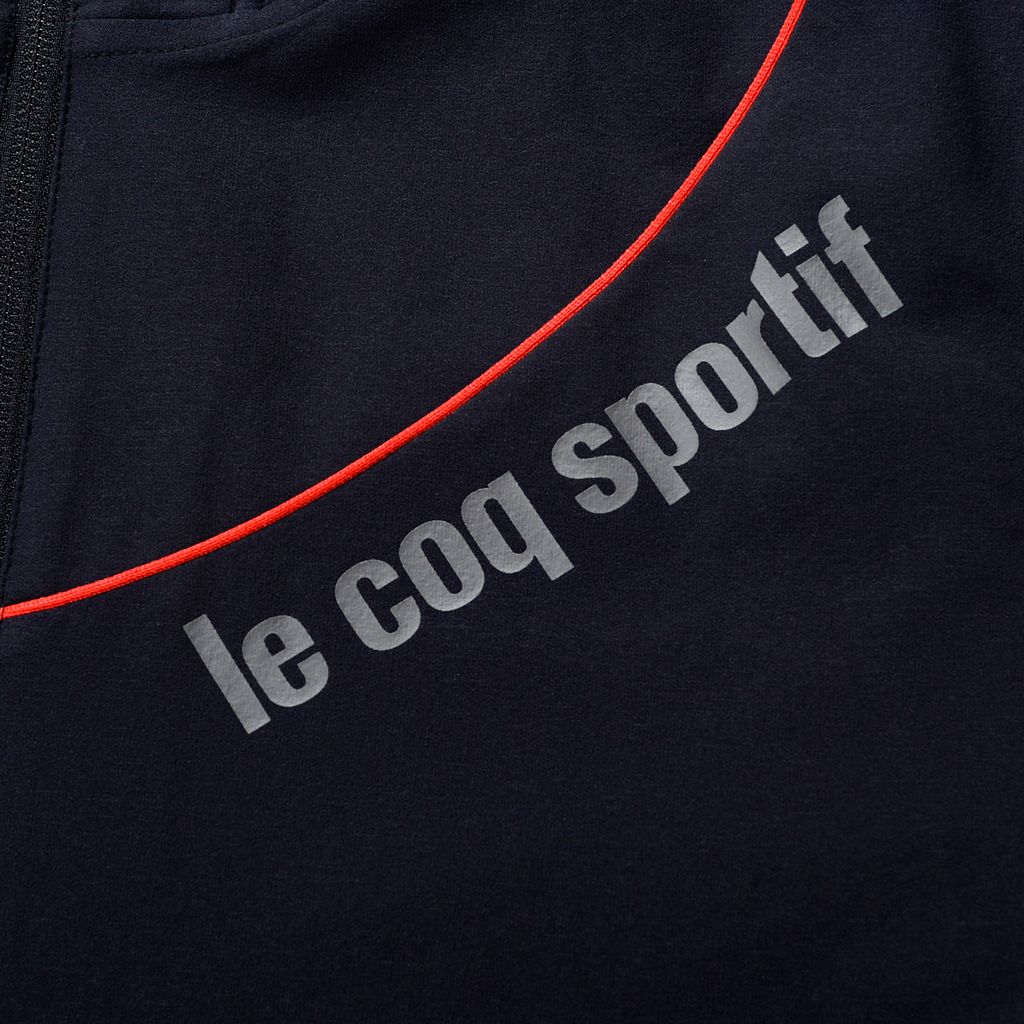 Áo khoác nam Le Coq Sportif màu đen phong cách, giữ ấm hiệu quả ngoài trời