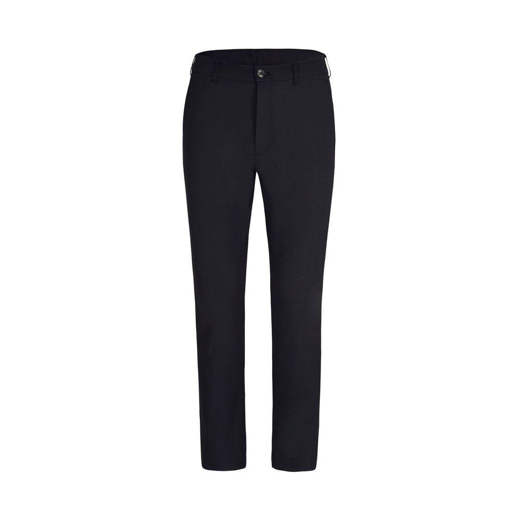 Quần dài nam Le Coq Sportif Plume Air Black, thiết kế tối giản hiện đại