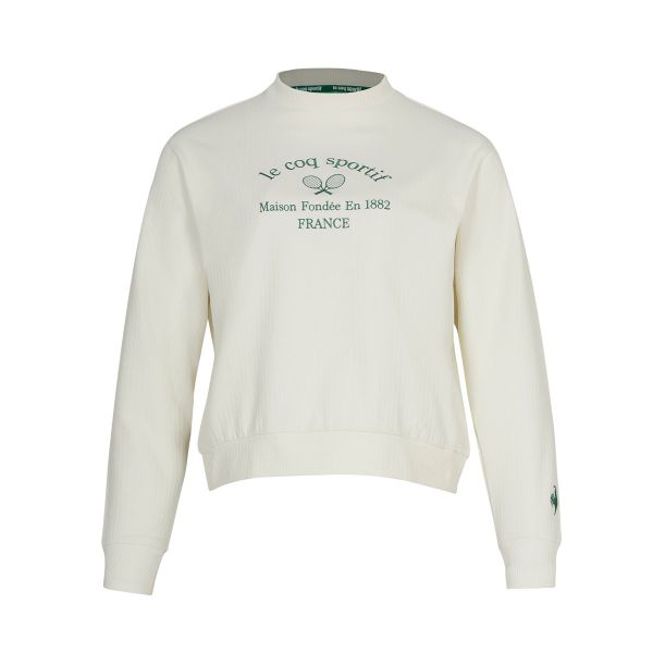 Áo dài tay không cổ le coq sportif Nữ LT4FSW41LV-WH01