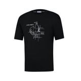  Áo T-Shirt le coq sportif Nam LT5SHT01MV-BK00 
