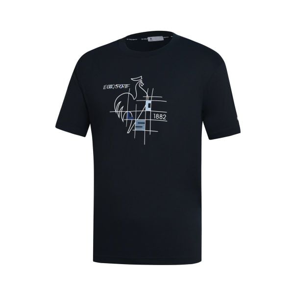  Áo T-Shirt le coq sportif Nam LT5SHT01MV-NV00 