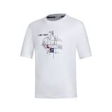 Áo T-Shirt le coq sportif Nam LT5SHT01MV-WH00 