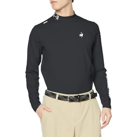 Áo dài tay cổ 3P le coq golf Nam QGMVJB10V-BK00