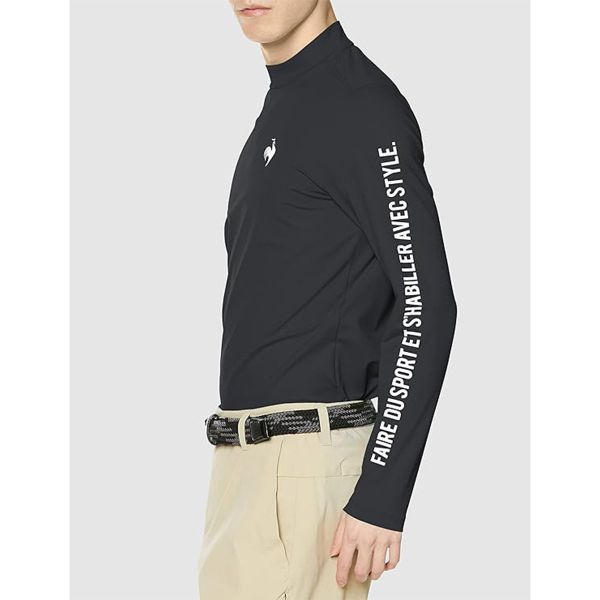  Áo dài tay le coq golf Nam - QGMVJB10V-BK00 