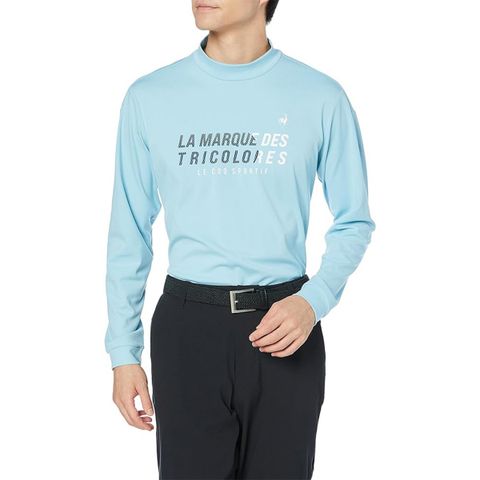 Áo dài tay cổ 3P le coq golf Nam QGMWJB03V-BL00