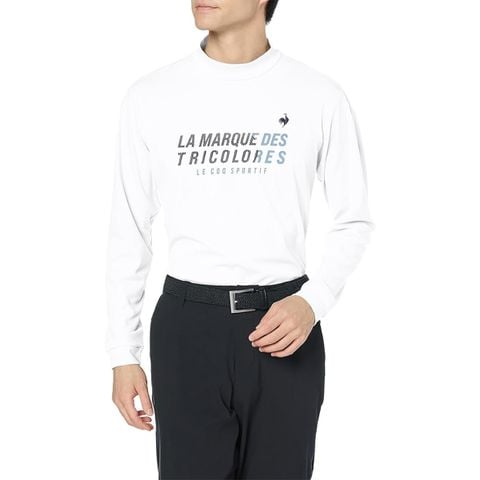 Áo dài tay cổ 3P le coq golf Nam QGMWJB03V-WH00