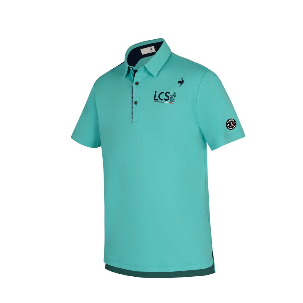 Áo Polo le coq golf nam - QGMXJA02V-GR00