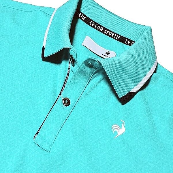  Áo Polo le coq golf nam QGMXJA04V-GR00 